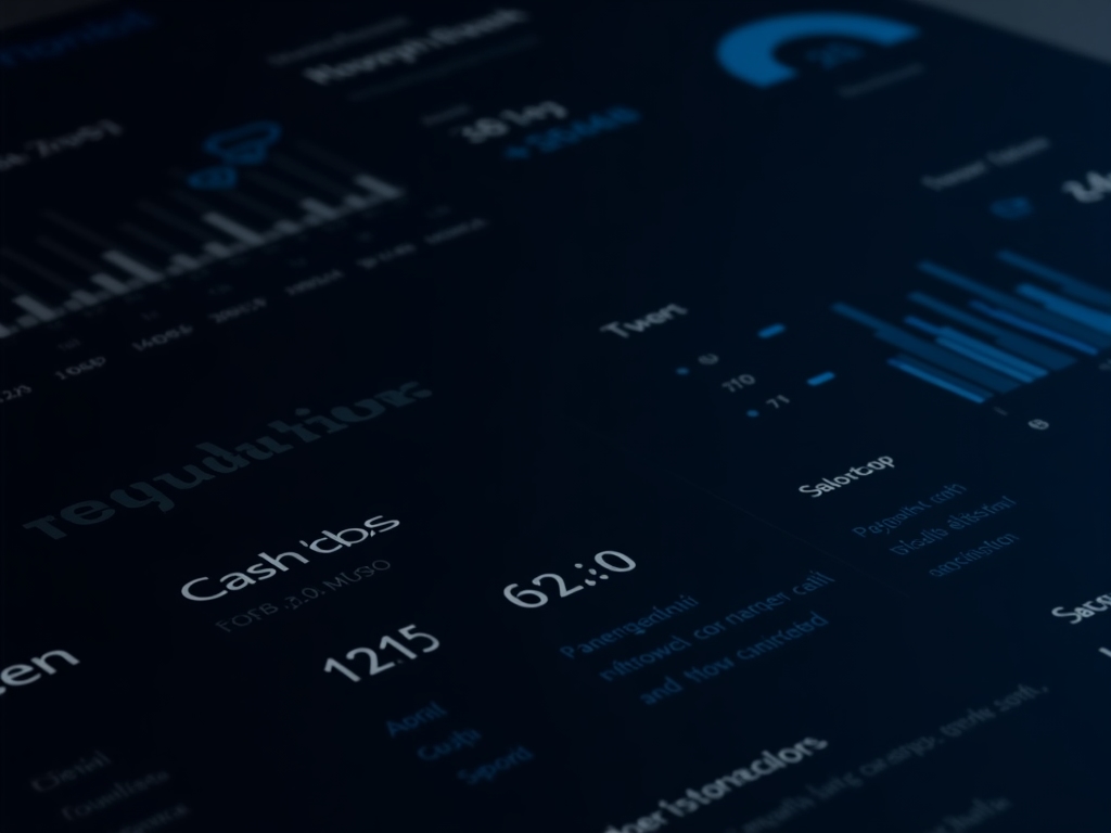 Panel de control financiero